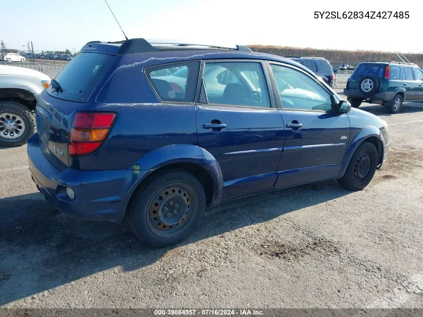 5Y2SL62834Z427485 2004 Pontiac Vibe