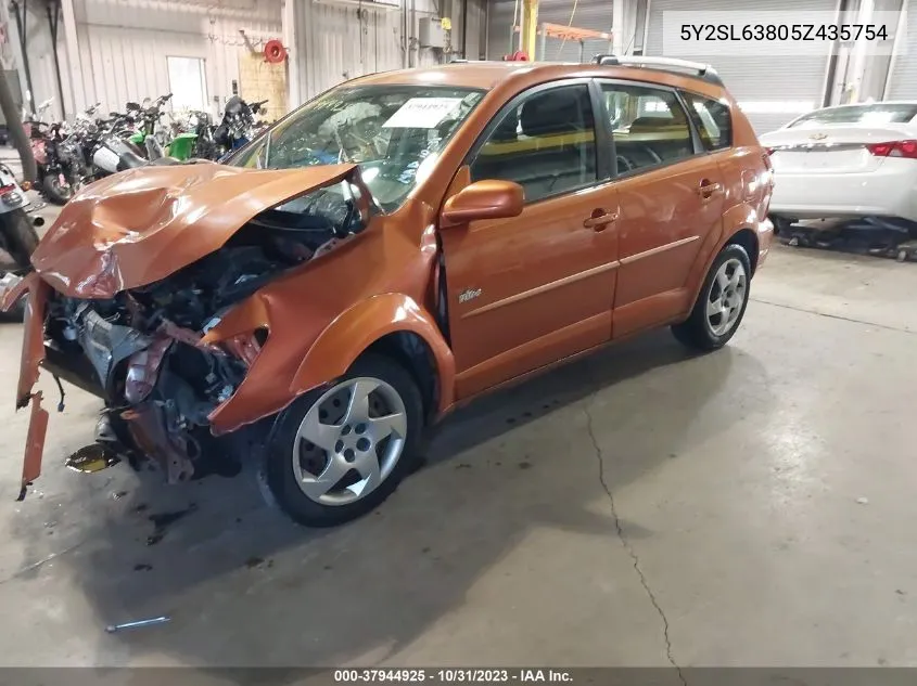 5Y2SL63805Z435754 2005 Pontiac Vibe