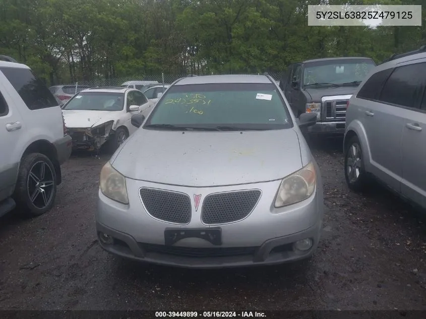 5Y2SL63825Z479125 2005 Pontiac Vibe