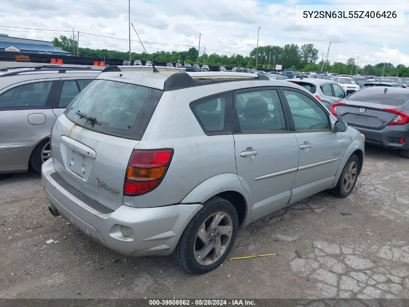 5Y2SN63L55Z406426 2005 Pontiac Vibe Gt