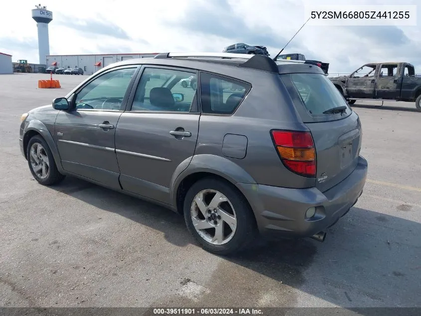 5Y2SM66805Z441255 2005 Pontiac Vibe