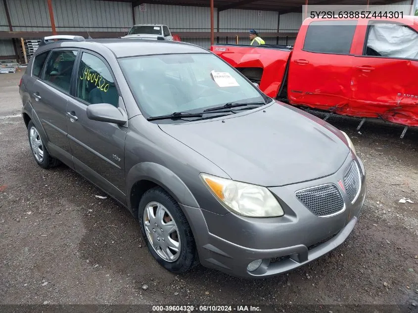 5Y2SL63885Z444301 2005 Pontiac Vibe