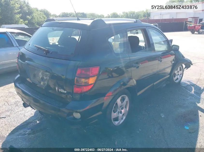 5Y2SL63845Z433876 2005 Pontiac Vibe