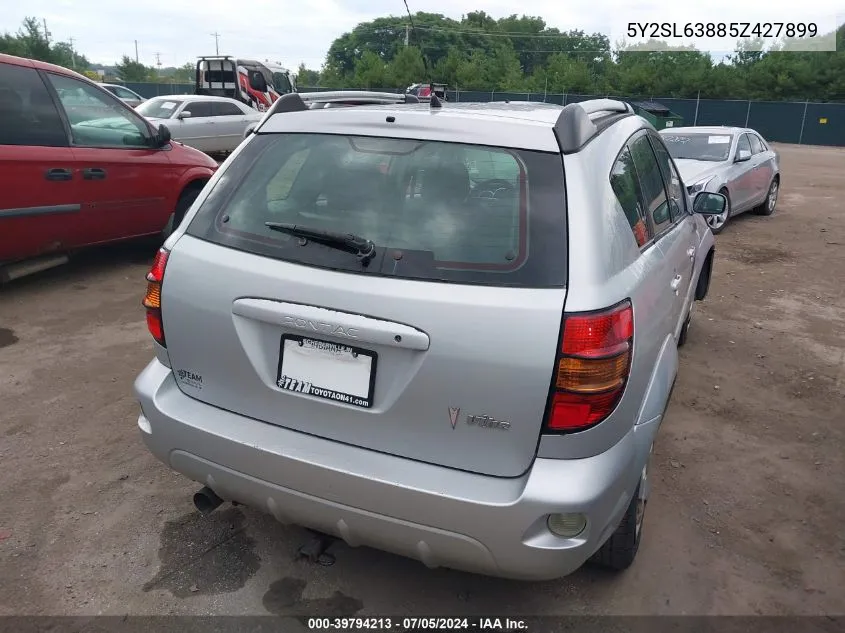 5Y2SL63885Z427899 2005 Pontiac Vibe