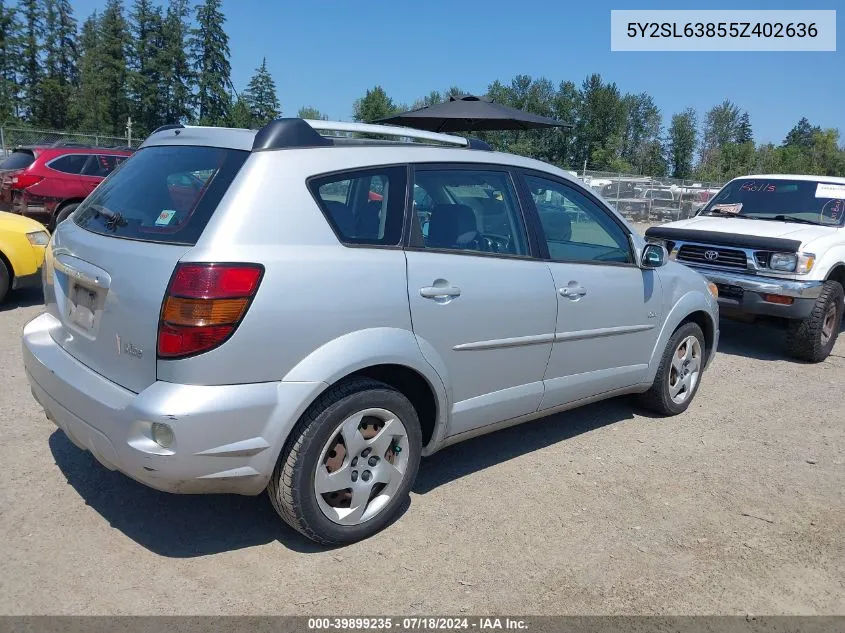 5Y2SL63855Z402636 2005 Pontiac Vibe