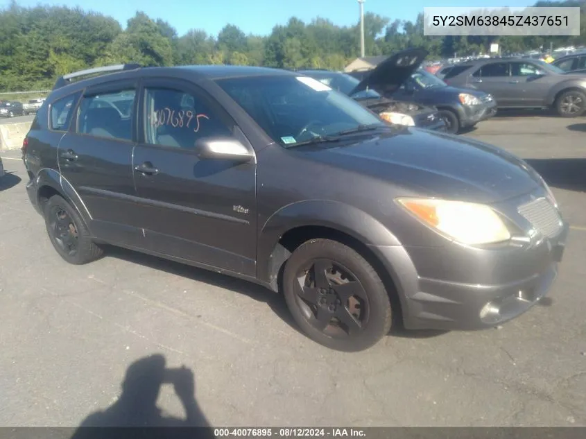 5Y2SM63845Z437651 2005 Pontiac Vibe