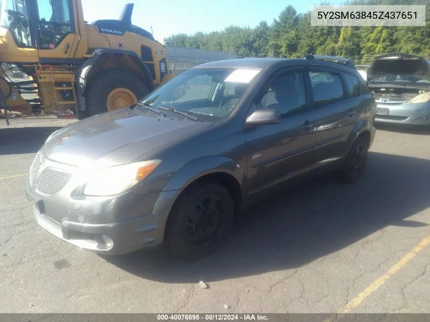 5Y2SM63845Z437651 2005 Pontiac Vibe