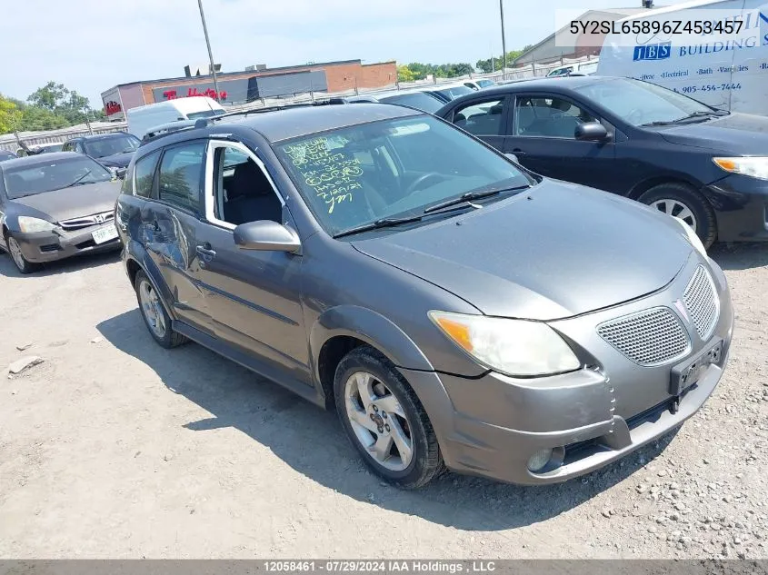 5Y2SL65896Z453457 2006 Pontiac Vibe