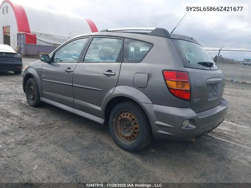 5Y2SL65866Z421677 2006 Pontiac Vibe