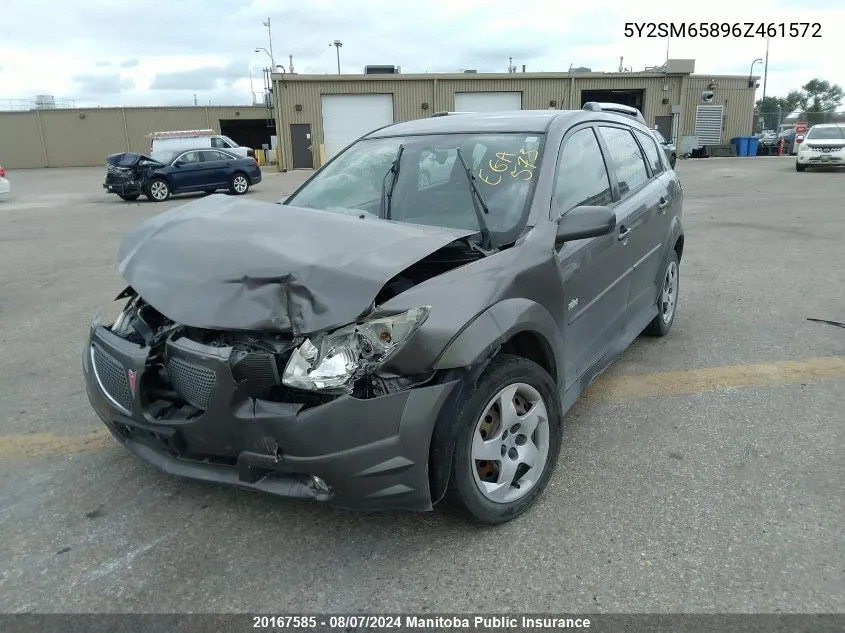 5Y2SM65896Z461572 2006 Pontiac Vibe