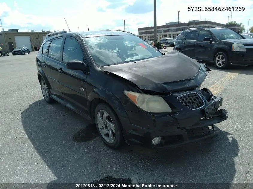 5Y2SL65846Z461269 2006 Pontiac Vibe