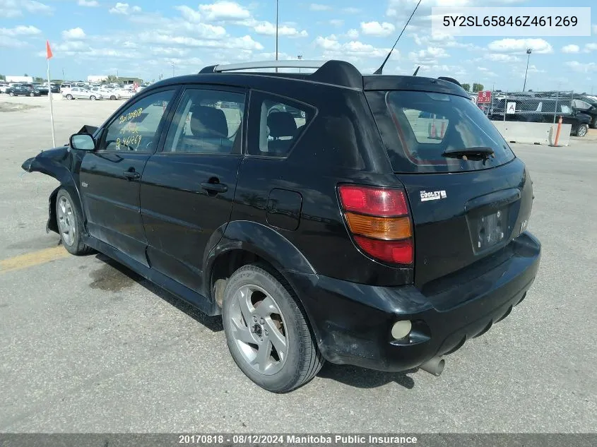 5Y2SL65846Z461269 2006 Pontiac Vibe