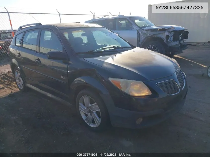 2006 Pontiac Vibe VIN: 5Y2SL65856Z427325 Lot: 37971905