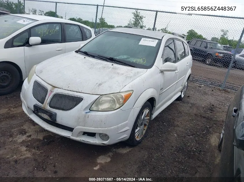 5Y2SL65856Z448367 2006 Pontiac Vibe