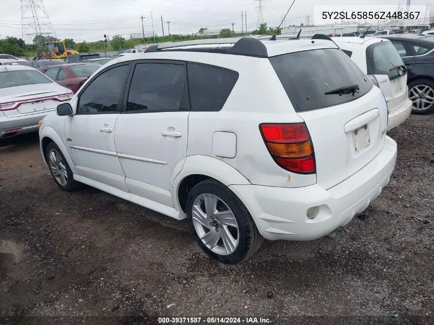 5Y2SL65856Z448367 2006 Pontiac Vibe