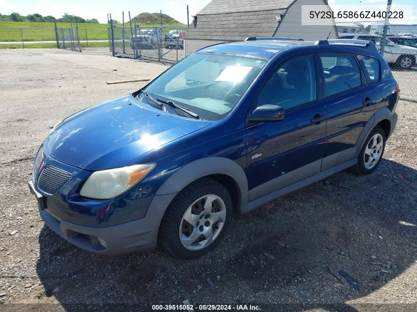 5Y2SL65866Z440228 2006 Pontiac Vibe