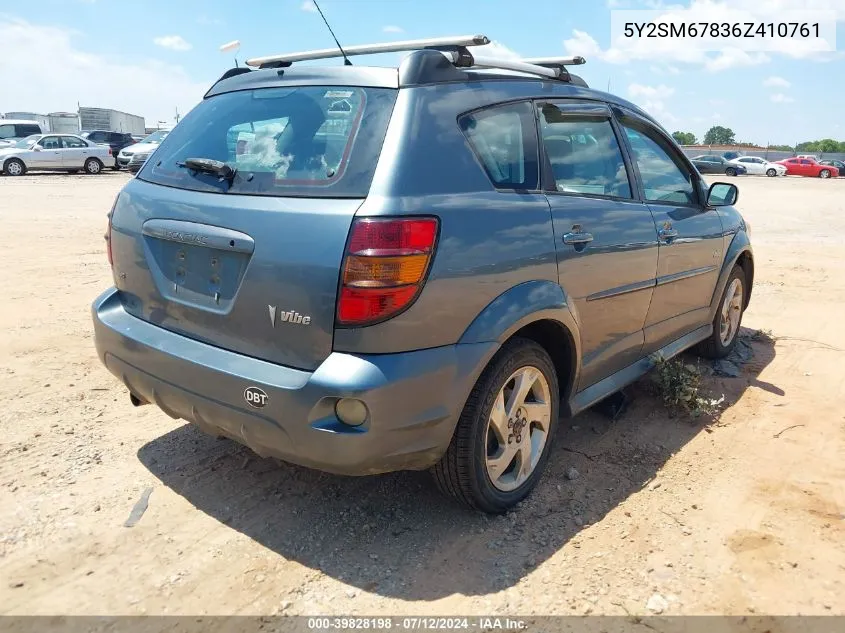 5Y2SM67836Z410761 2006 Pontiac Vibe