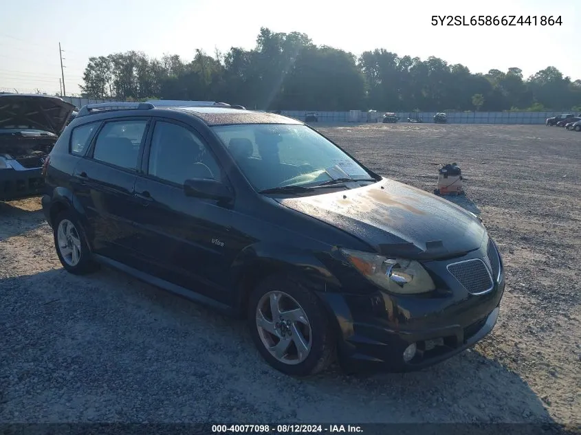 5Y2SL65866Z441864 2006 Pontiac Vibe