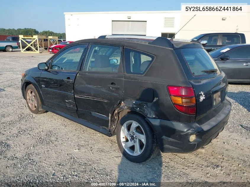 5Y2SL65866Z441864 2006 Pontiac Vibe