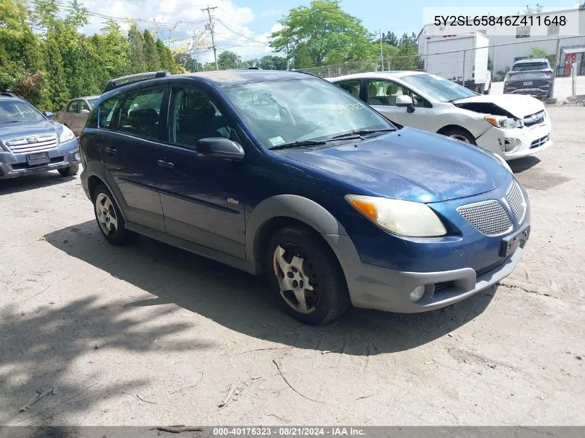 5Y2SL65846Z411648 2006 Pontiac Vibe