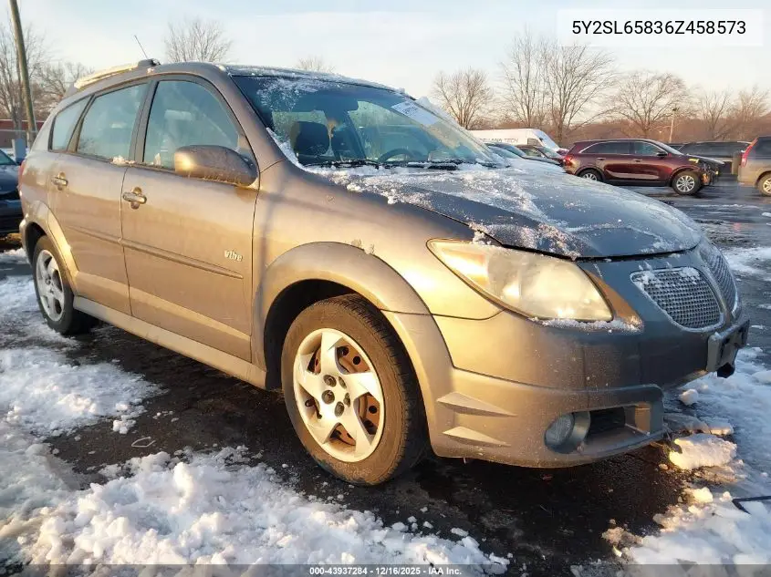 5Y2SL65836Z458573 2006 Pontiac Vibe