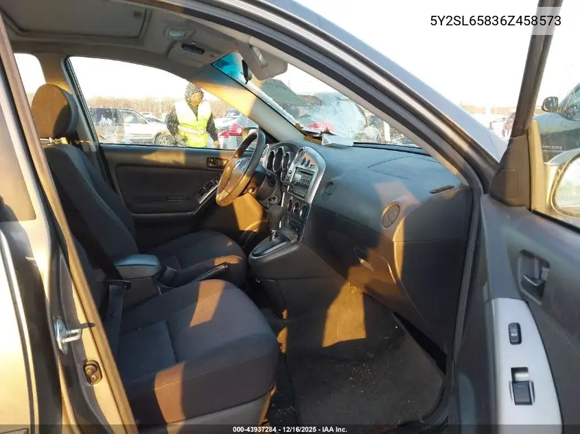 5Y2SL65836Z458573 2006 Pontiac Vibe