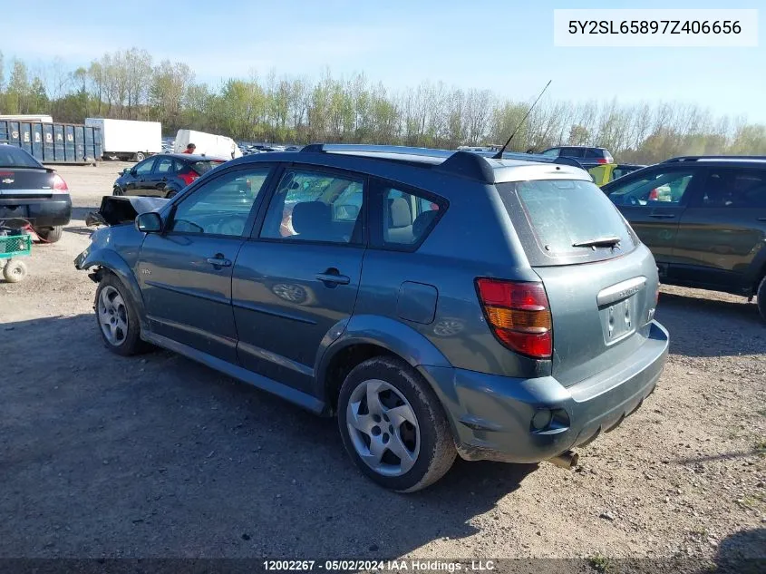 5Y2SL65897Z406656 2007 Pontiac Vibe