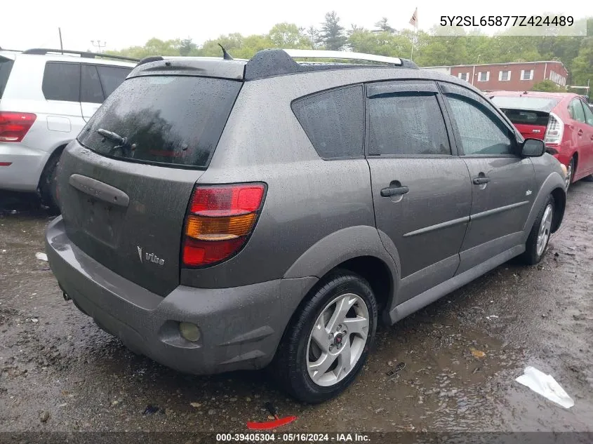 5Y2SL65877Z424489 2007 Pontiac Vibe