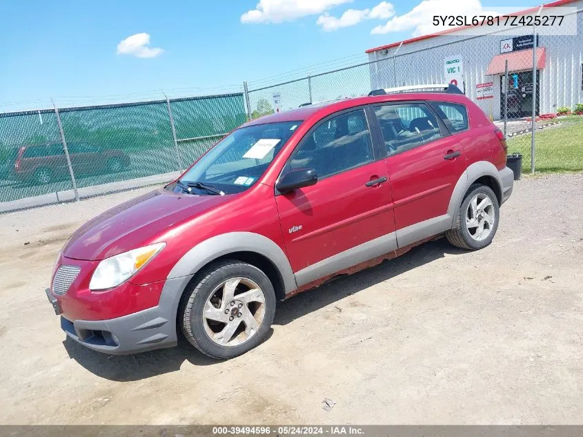 5Y2SL67817Z425277 2007 Pontiac Vibe