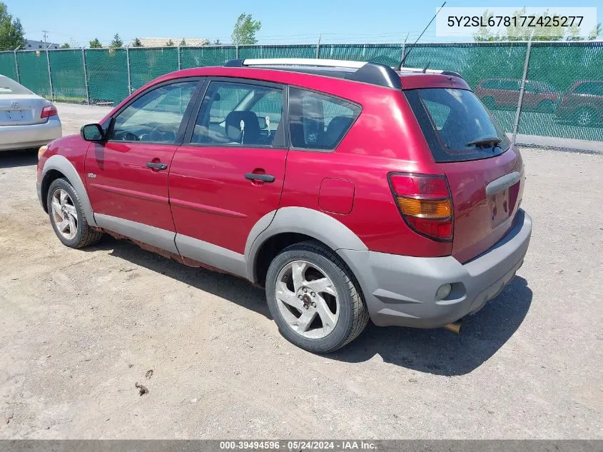 5Y2SL67817Z425277 2007 Pontiac Vibe