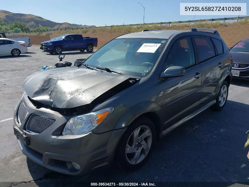 5Y2SL65827Z410208 2007 Pontiac Vibe