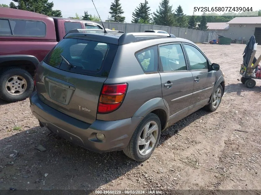 5Y2SL65807Z439044 2007 Pontiac Vibe