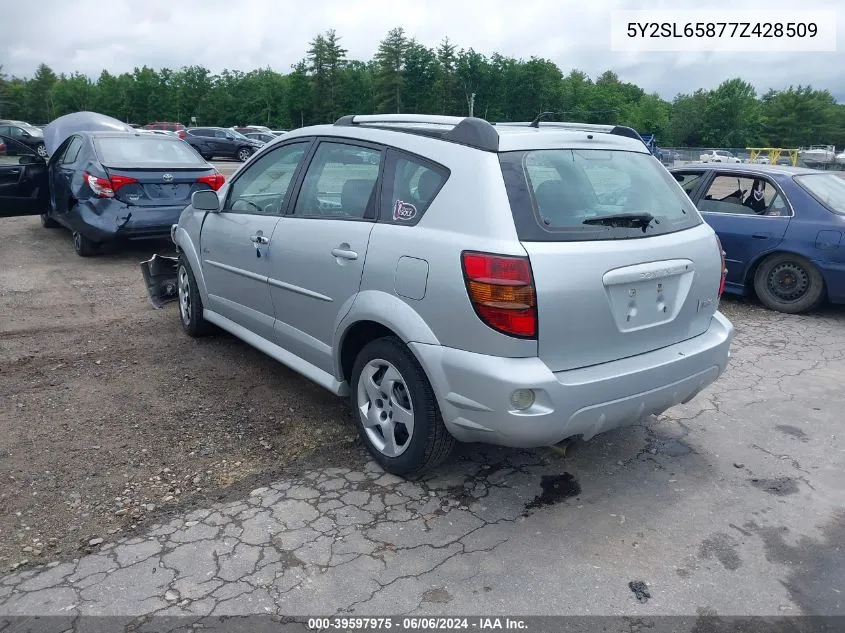 5Y2SL65877Z428509 2007 Pontiac Vibe