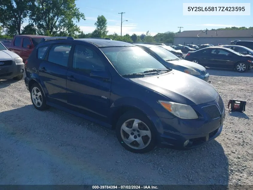 5Y2SL65817Z423595 2007 Pontiac Vibe