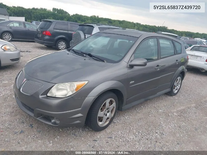 5Y2SL65837Z439720 2007 Pontiac Vibe