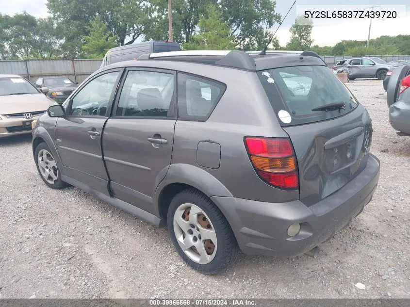 5Y2SL65837Z439720 2007 Pontiac Vibe