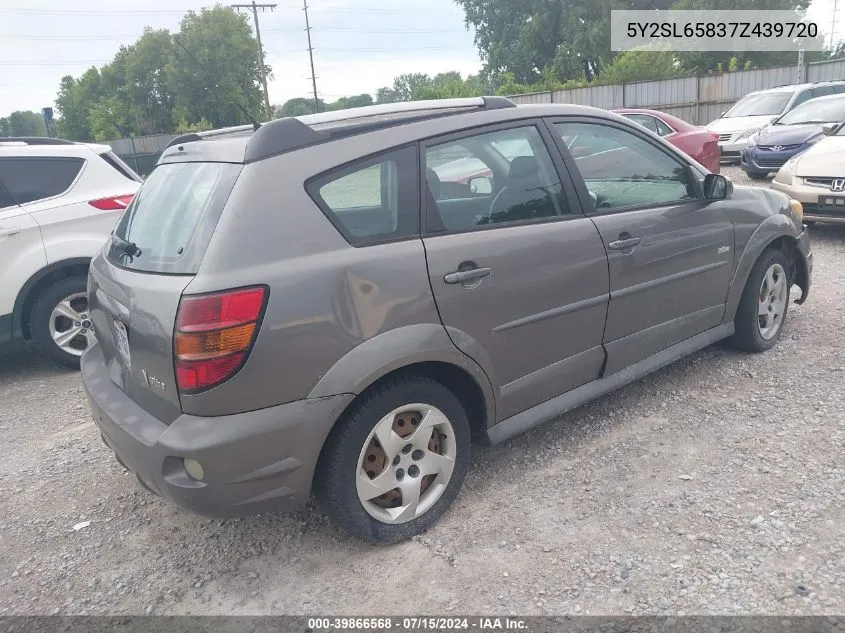 5Y2SL65837Z439720 2007 Pontiac Vibe