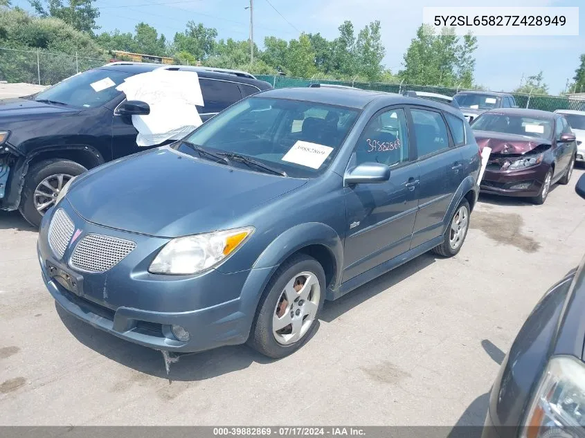 5Y2SL65827Z428949 2007 Pontiac Vibe