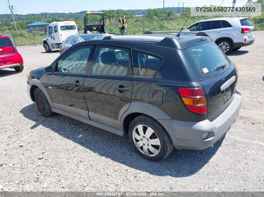 5Y2SL65827Z430569 2007 Pontiac Vibe