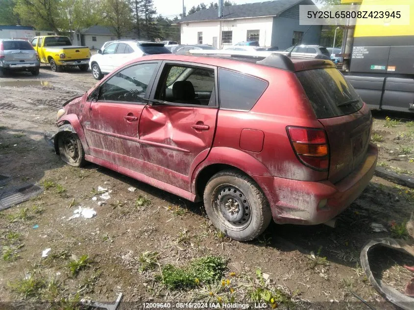 5Y2SL65808Z423945 2008 Pontiac Vibe