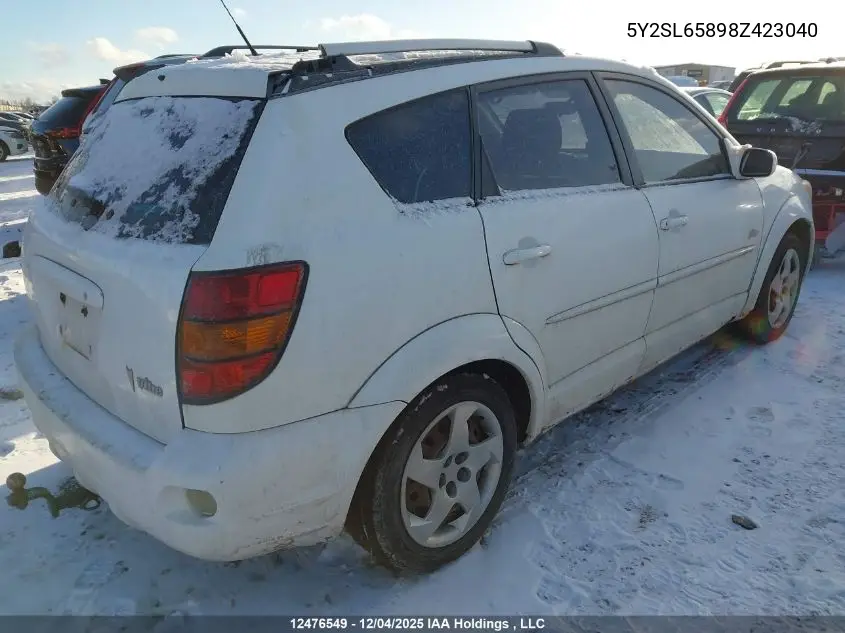 5Y2SL65898Z423040 2008 Pontiac Vibe