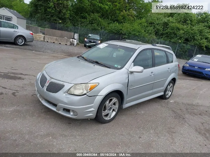 5Y2SL65898Z424222 2008 Pontiac Vibe