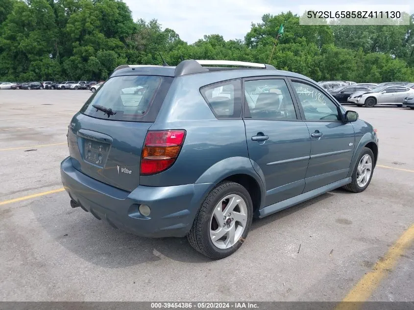 5Y2SL65858Z411130 2008 Pontiac Vibe