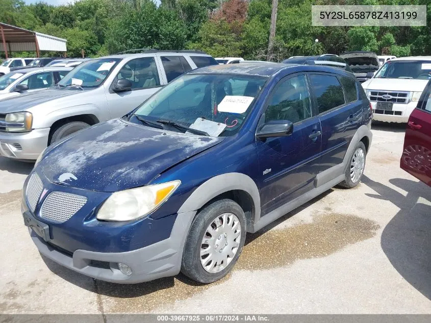 5Y2SL65878Z413199 2008 Pontiac Vibe