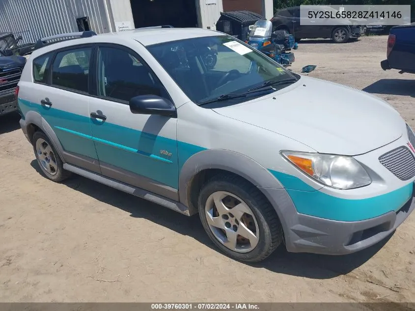 5Y2SL65828Z414146 2008 Pontiac Vibe