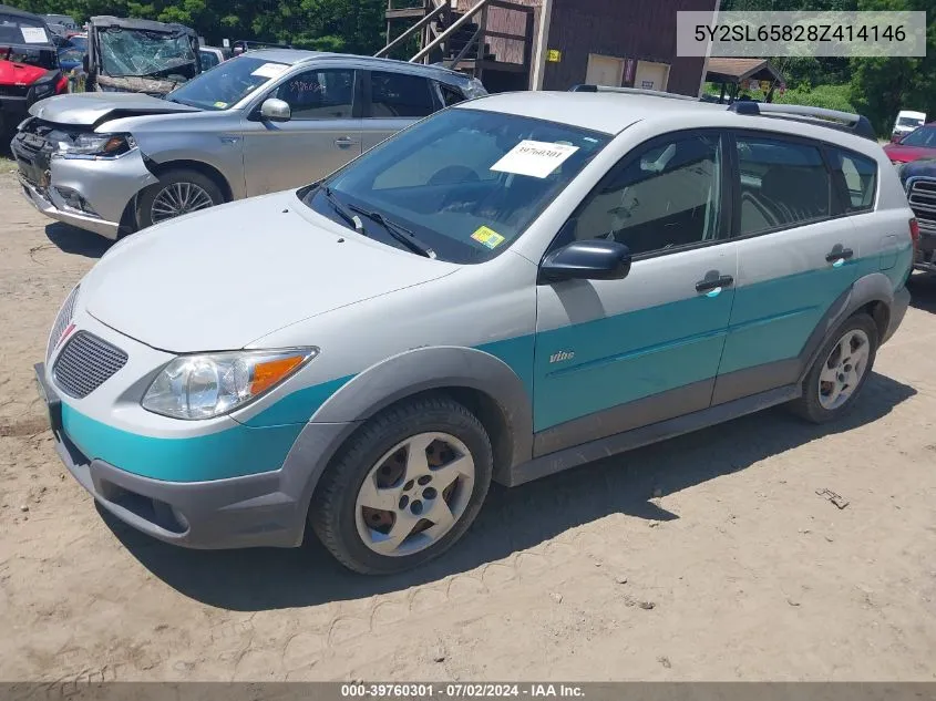 5Y2SL65828Z414146 2008 Pontiac Vibe