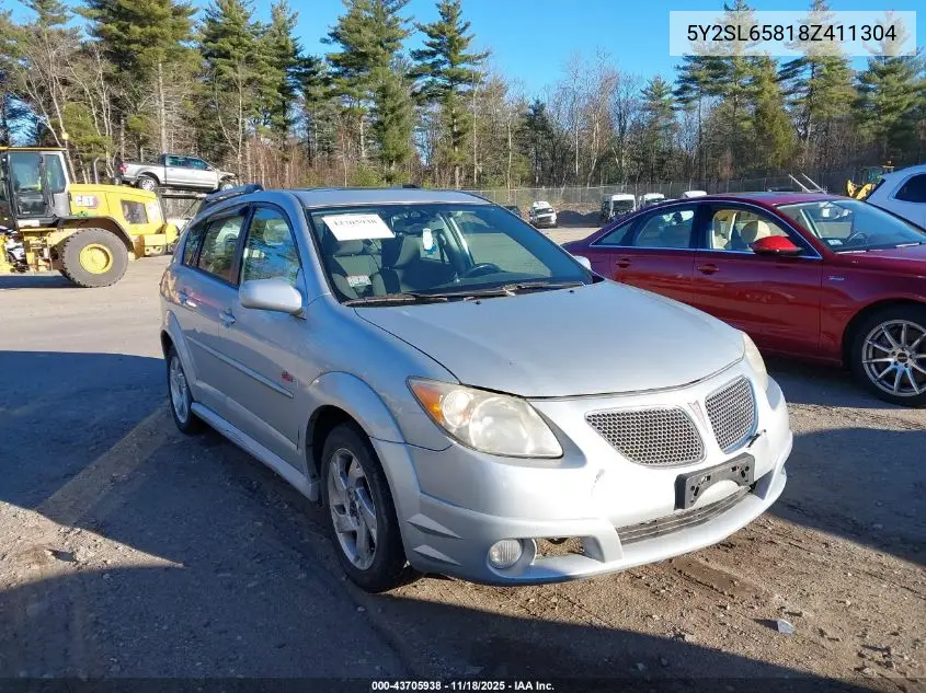 5Y2SL65818Z411304 2008 Pontiac Vibe