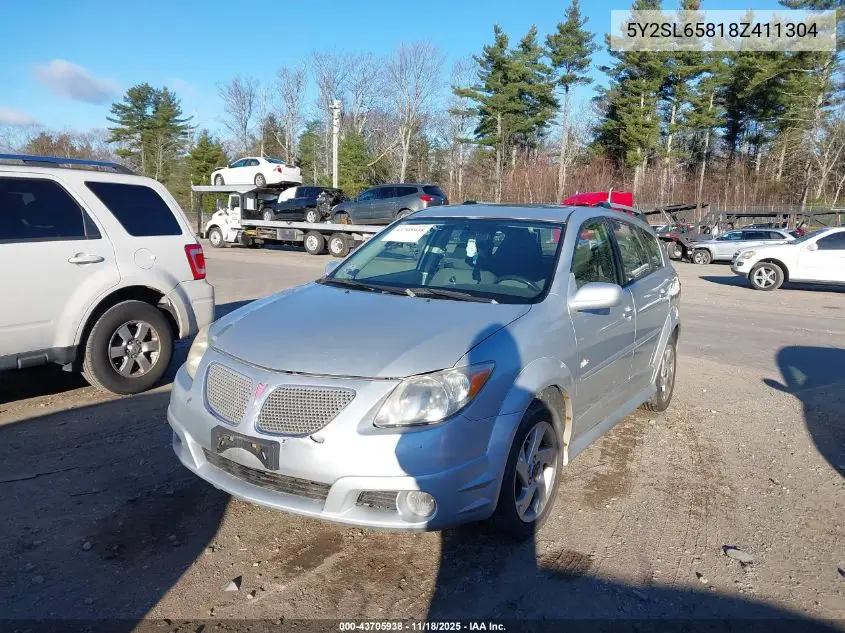 5Y2SL65818Z411304 2008 Pontiac Vibe
