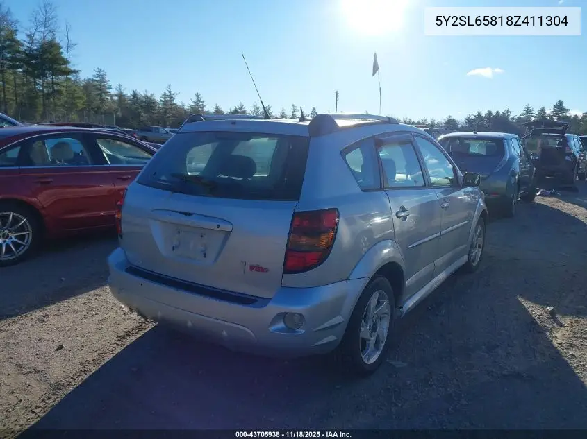 5Y2SL65818Z411304 2008 Pontiac Vibe