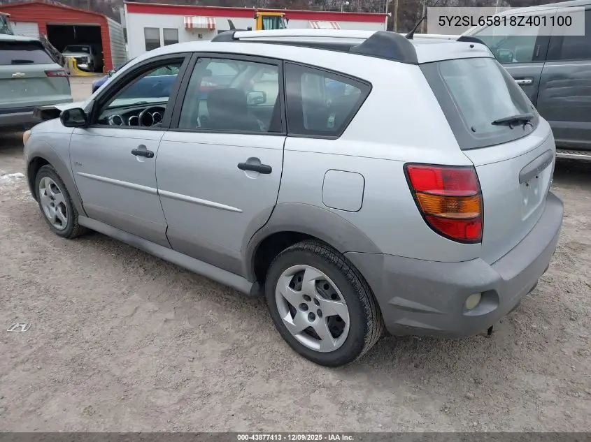5Y2SL65818Z401100 2008 Pontiac Vibe